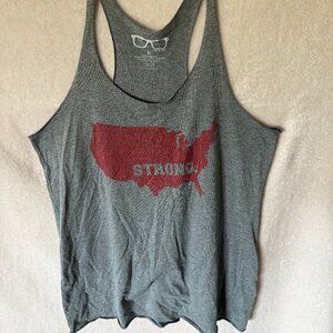 Can't See Apparel USA Strong tank